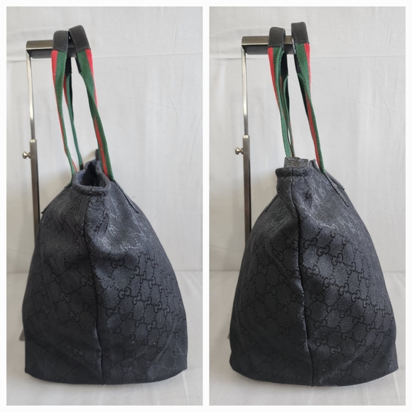 ✨️GUCCI GG Canvas Web Sherry Line Tote Bag - Picture 8 of 16